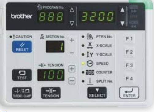 BROTHER KE-430F Programmable Bartacker