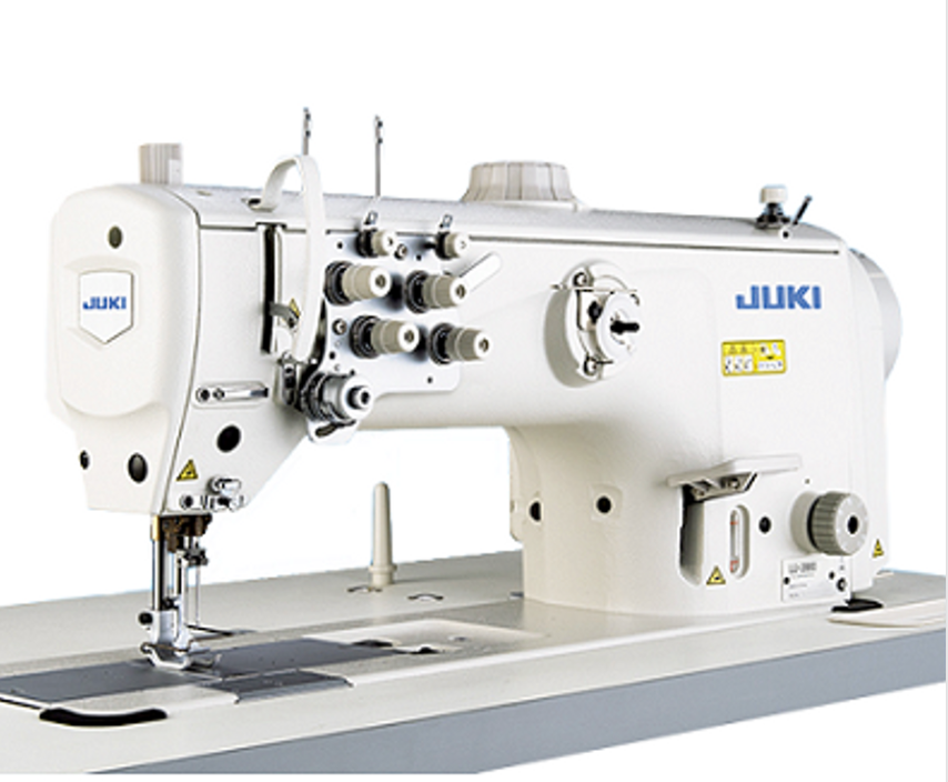 Juki LU-2860 Twin Needle Long Arm Compound Feed